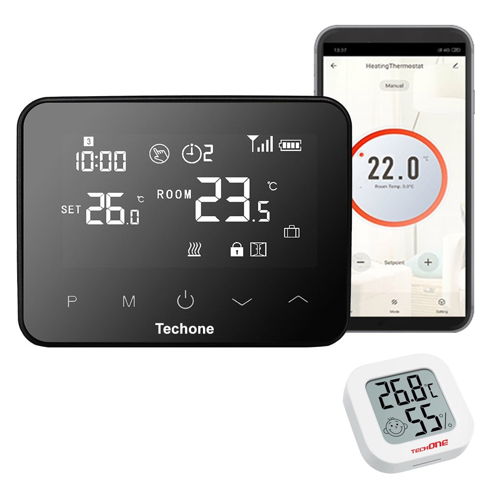 Termostat ambient centrala WIFI Techone WT-20 Pro Termostat ambient centrala WIFI Techone WT-20 Pro